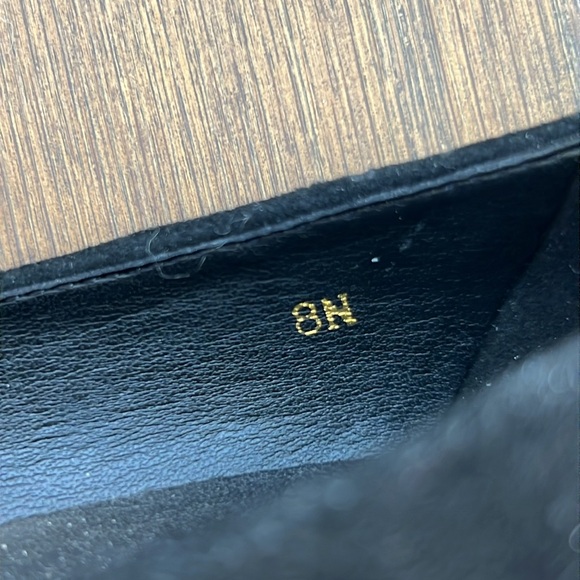 Vaneli Dedalo Suede Tassel Heels - Picture 8 of 10